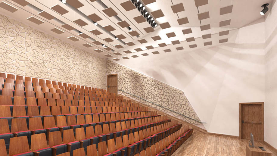 Soundproofing & Acoustic Improvement for Auditoriums Audimute